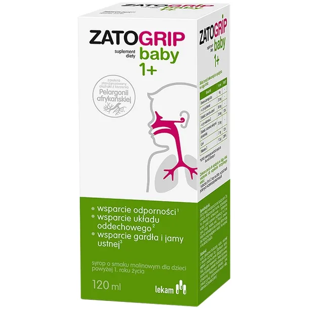 Zatogrip Baby 1+ syrop 120 ml