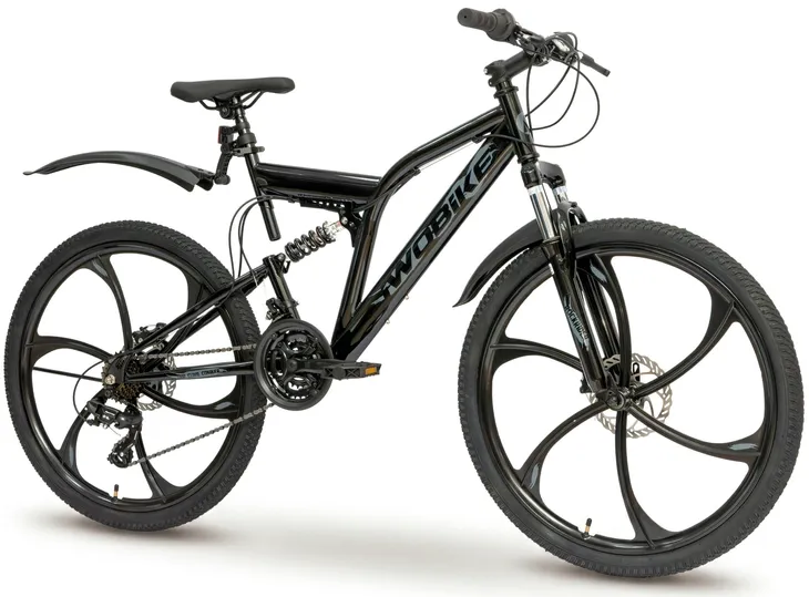 Rower Górski 26" MTB IWOBIKE Męski Damski Shimano Felgi Full Amortyzacja