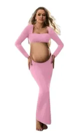 shein-damska-sukienka-rozowa-tuba-maxi-dla-kobiet-w-ciazy-l-1di
