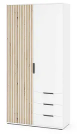 szafa-uchylna-z-lamelami-amaro-80-cm-x-265-cmorpraktyczne-polki