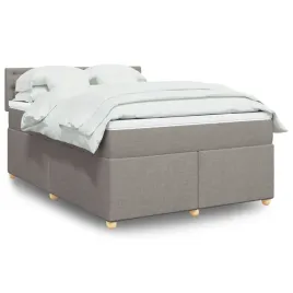 vidaxl-lozko-kontynentalne-z-materacem-taupe-tkanina-140x200-cm