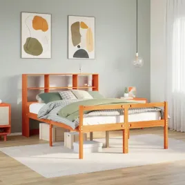 vidaxl-lozko-z-regalem-bez-materaca-woskowy-braz-160x200-cm-drewno