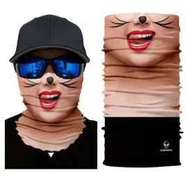 chusta-bandama-komin-cat-sexy-kotek-woman-red-lips