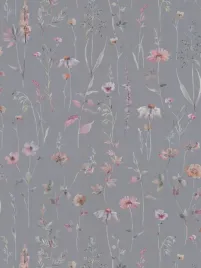 tapeta-winylowa-na-flizelinie-zmywalna-w-polne-kwiatki-ziola-szara-matowa