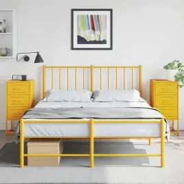vidaxl-szafki-nocne-2-szt-musztardowe-36x39x78-cm-stal