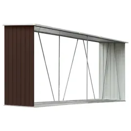 szopa-na-drewno-opalowe-brazowa-330-x-84-x-144-152-cm-stal-galwanizowana
