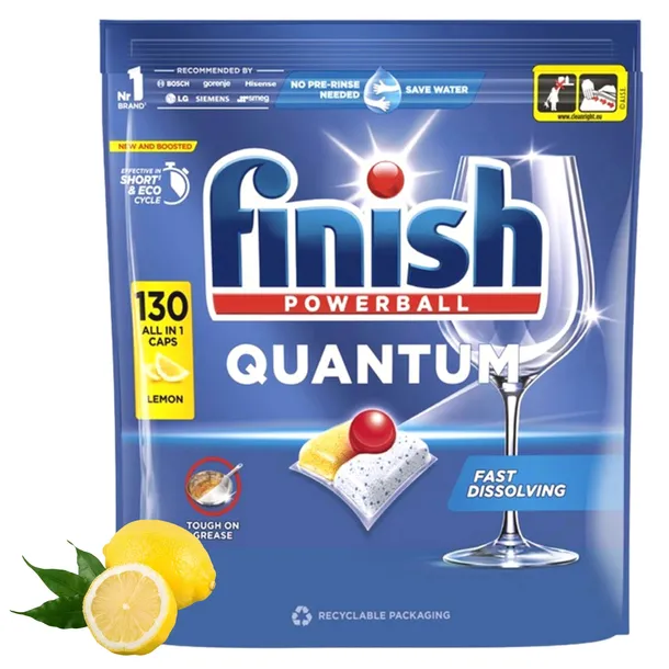 Finish Quantum All in 1 lemon 130szt