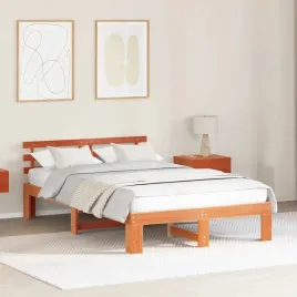vidaxl-ramka-lozka-woskowy-braz-135-x-190-cm-lite-drewno-sosnowe