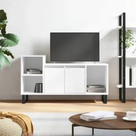 vidaxl-szafka-pod-tv-wysoki-polysk-biala-100x35x55-cm
