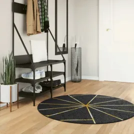 vidaxl-dywan-z-mozliwoscia-prania-czarno-zloty-o120-cm