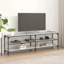 vidaxl-szafka-pod-telewizor-szary-dab-sonoma-160x30x50-cm