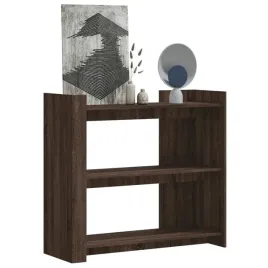 vidaxl-stolik-konsolowy-brazowy-dab-100x35x90-cm