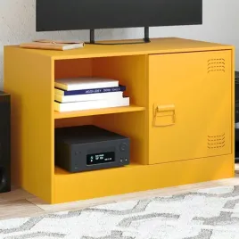 vidaxl-szafka-pod-telewizor-musztardowa-67x39x44-cm-stalowa
