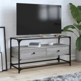 vidaxl-szafka-pod-tv-ze-szklanym-blatem-szary-dab-sonoma-98x35x51-cm