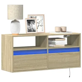 vidaxl-scienna-szafka-tv-z-led-dab-sonoma-100x31x45-cm