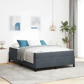 vidaxl-ramka-lozka-z-materacem-ciemnoszary-140-x-200-cm-tkanina
