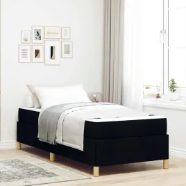 vidaxl-ramka-lozka-z-materacem-czarny-80-x-200-cm-tkanina
