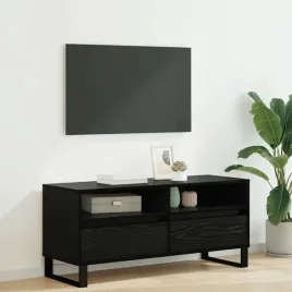vidaxl-szafka-pod-telewizor-z-szuflada-czarny-dab-100-x-345-x-445-cm