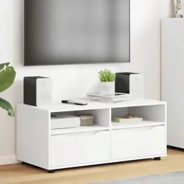 vidaxl-szafka-pod-telewizor-z-szuflada-bialy-100-x-48-x-43-cm