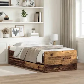 vidaxl-ramka-lozka-stare-drewno-90-x-190-cm-lite-drewno-sosnowe