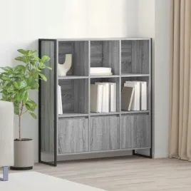 vidaxl-szafka-na-ksiazki-2-pcs-szary-sonoma-995-x-30-x-1085-cm