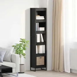vidaxl-szafka-na-ksiazki-czarny-dab-80-x-30-x-155-cm