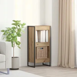 vidaxl-szafka-na-ksiazki-dab-rzemieslniczy-80-x-30-x-155-cm