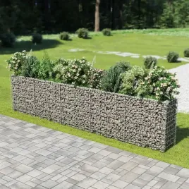 vidaxl-podwyzszona-donica-gabionowa-galwanizowana-stal-450x50x100-cm