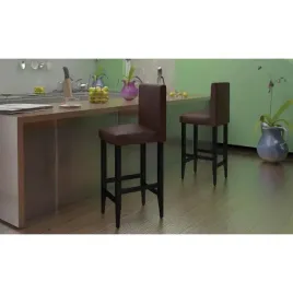 vidaxl-stolki-barowe-6-szt-ciemnobrazowe-sztuczna-skora