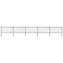 vidaxl-ogrodzenie-ogrodowe-z-obrecza-stalowa-8925x100-cm-czarne