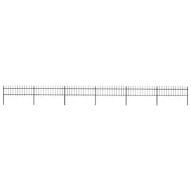 vidaxl-ogrodzenie-ogrodowe-z-wlocznia-stalowe-1070x60-cm-czarne