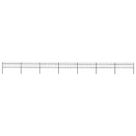 vidaxl-ogrodzenie-ogrodowe-z-wlocznia-stalowe-1248-x-60-cm-czarne