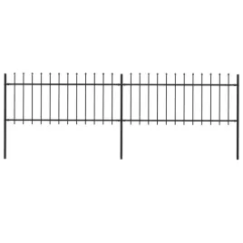 vidaxl-ogrodzenie-ogrodowe-z-wlocznia-stalowe-359x80-cm-czarne