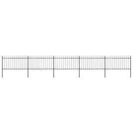 vidaxl-ogrodzenie-ogrodowe-z-wlocznia-stalowe-8925-x-100-cm-czarne