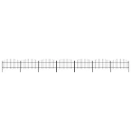 vidaxl-ogrodzenie-ogrodowe-z-wlocznia-stalowe-1248-x-125-cm-czarne