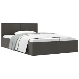 vidaxl-rama-lozka-z-podnosnikiem-ciemnoszara-tkanina-140x200-cm