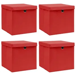 vidaxl-pudelka-z-pokrywami-4-szt-czerwone-32x32x32-cm-tkanina