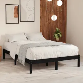 vidaxl-rama-lozka-czarna-lite-drewno-sosnowe-140-x-190-cm