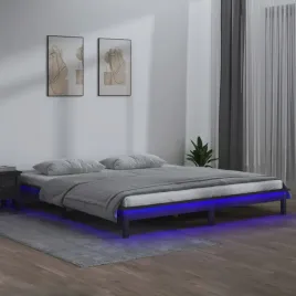 vidaxl-rama-lozka-z-led-szara-140x190-cm-lite-drewno