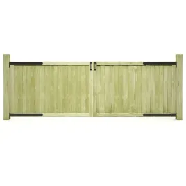 vidaxl-furtki-ogrodowe-2-szt-impregnowana-sosna-300-x-100-cm
