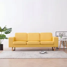 vidaxl-sofa-3-osobowa-tapicerowana-tkanina-zolta