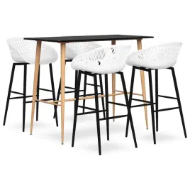 vidaxl-5-czesciowy-zestaw-mebli-barowych-czarno-bialy