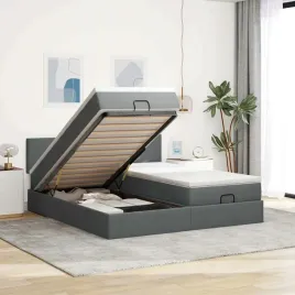 vidaxl-rama-lozka-otomana-z-materacami-szara-200x200-cm-tkanina
