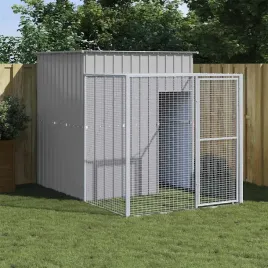 vidaxl-kurnik-z-wybiegiem-jasnoszary-165x251x181-cm-stal