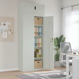vidaxl-szafa-na-dokumenty-jasnoszara-90x40x240-cm-stalowa