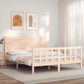 vidaxl-rama-lozka-bez-materaca-160x200-cm-lite-drewno-sosnowe
