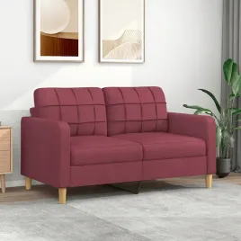 vidaxl-sofa-2-osobowa-winna-czerwien-140-cm-tapicerowana-tkanina