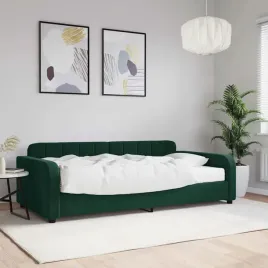 vidaxl-sofa-z-materacem-do-spania-ciemnozielona-100x200-cm-aksamit