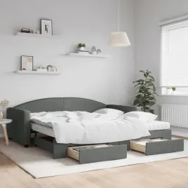 vidaxl-sofa-rozsuwana-z-szufladami-ciemnoszara-100x200-cm-tkanina