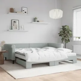 vidaxl-sofa-rozsuwana-z-materacami-jasnoszara-100x200-cm-aksamit